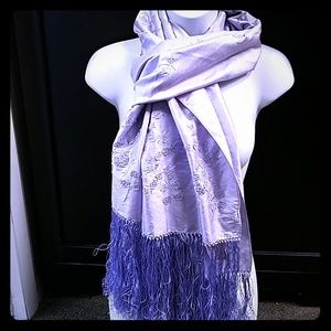 Lavendar Silk Scarf